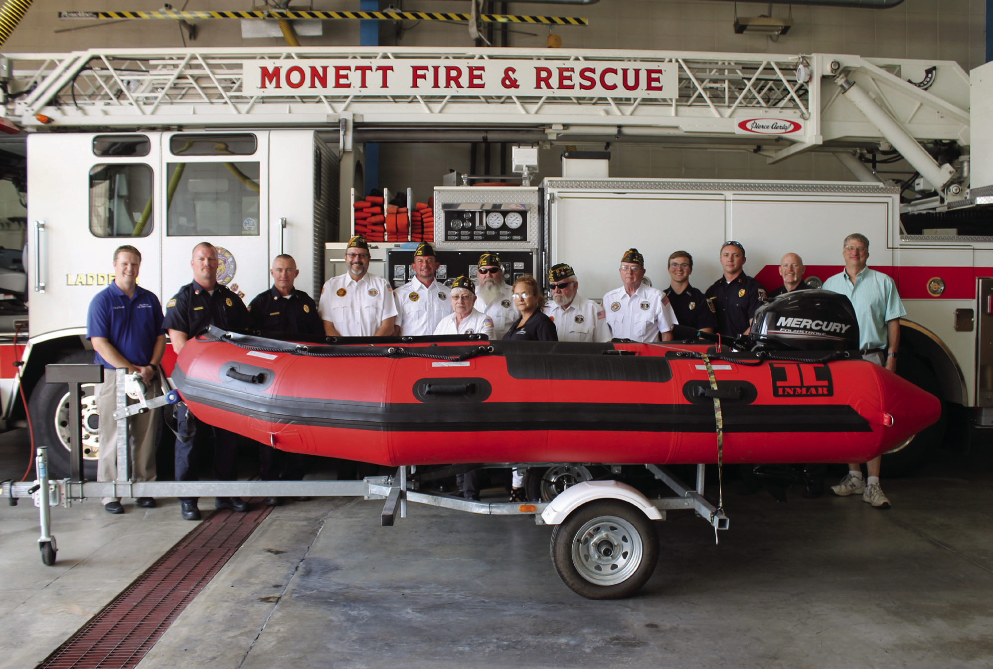 Monett Fire Department places new boat into service
